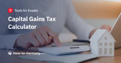 Capital gains tax calculator Germany