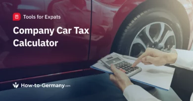 Company car tax calculator Germany