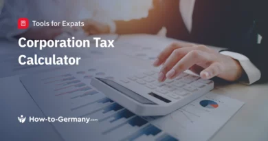 Corporation tax calculator Germany