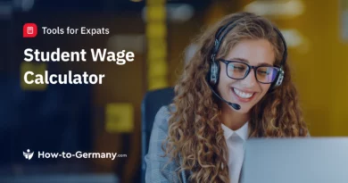 Student wage tax calculator Germany