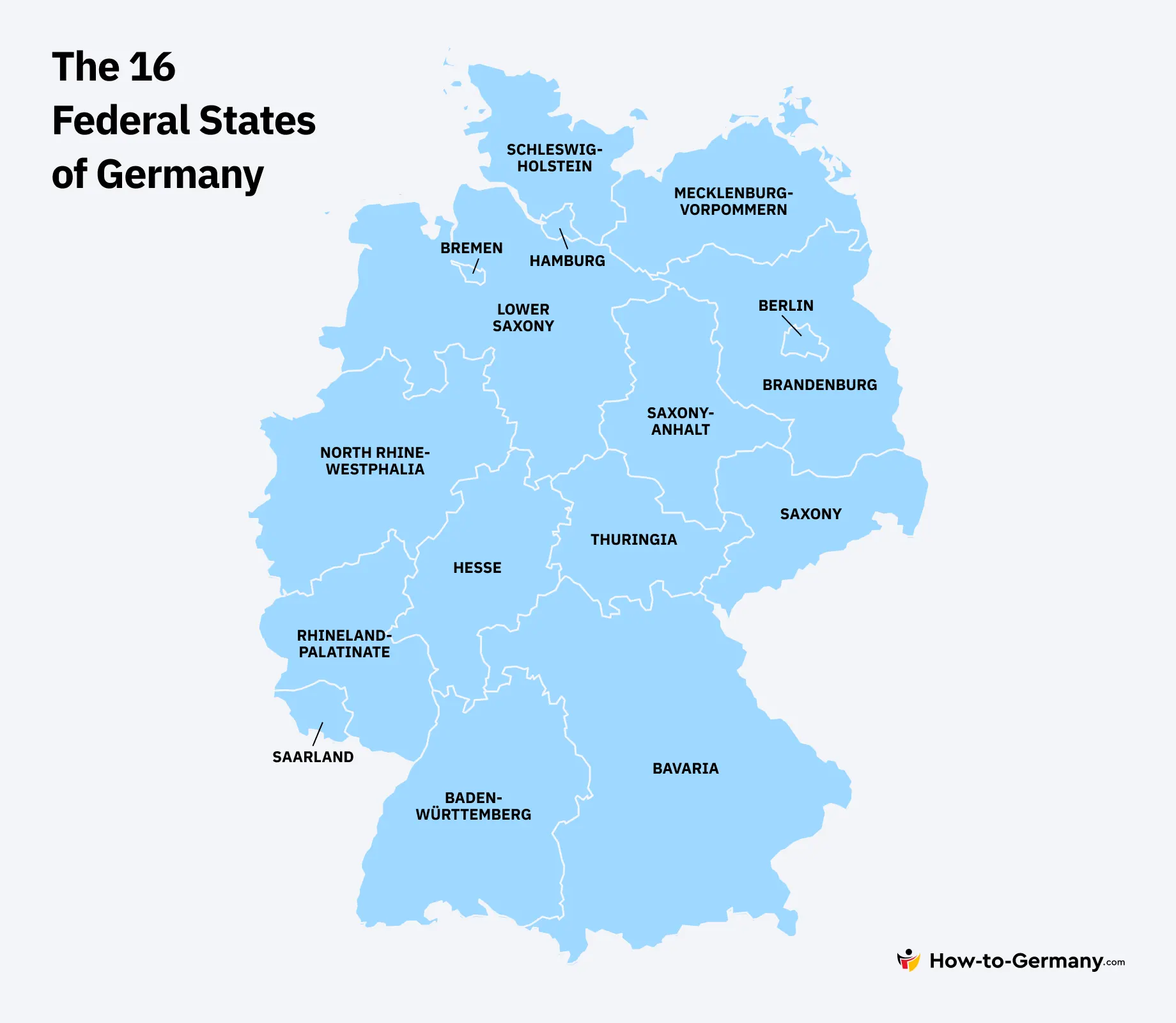Map Of The German States Nordic Online