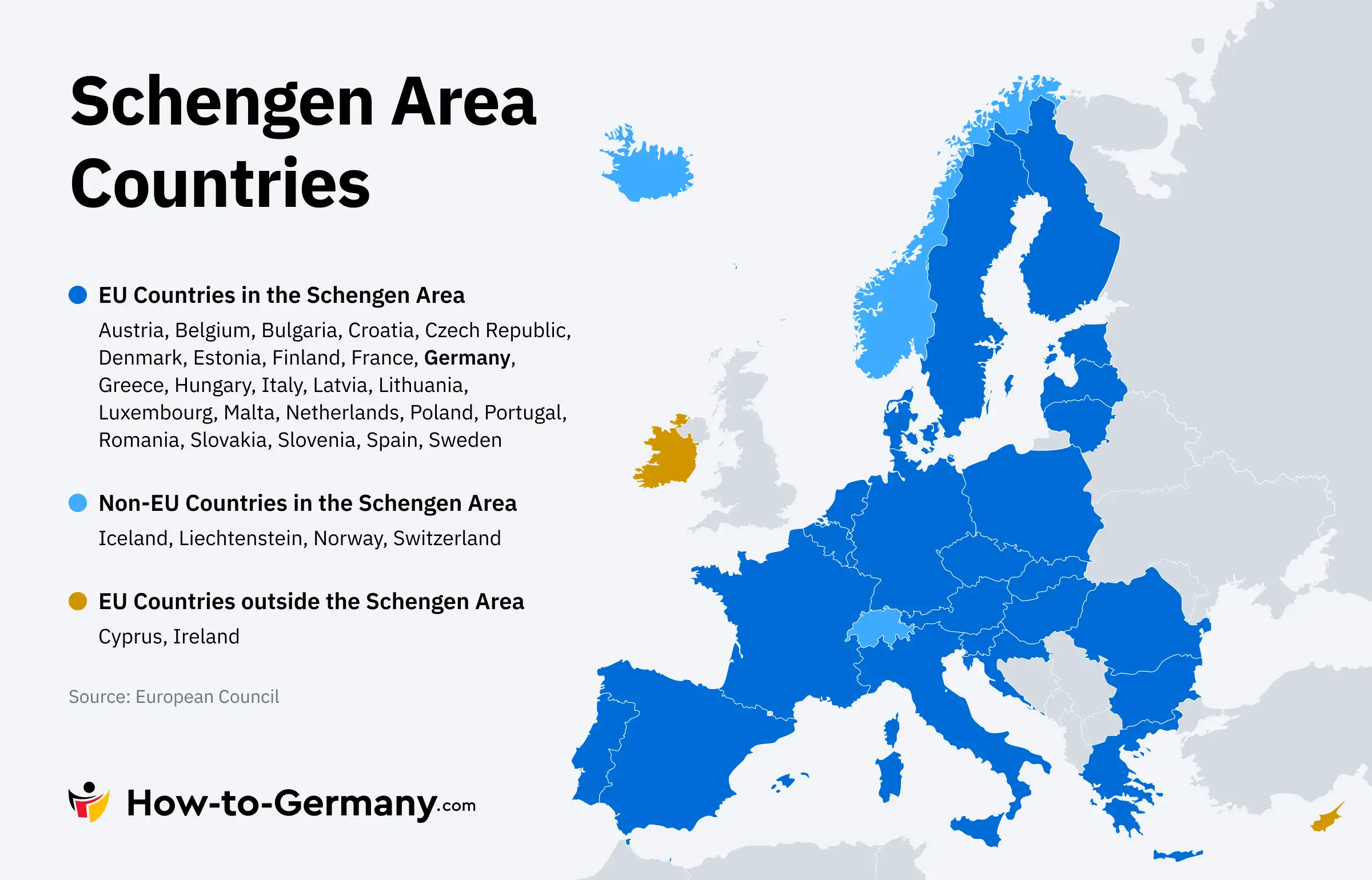 Schengen Area Countries