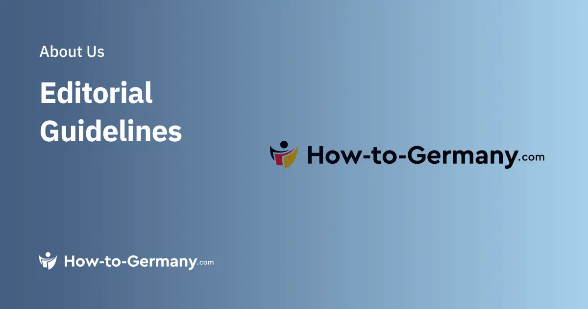 Editorial Guidelines How-to-Germany.com