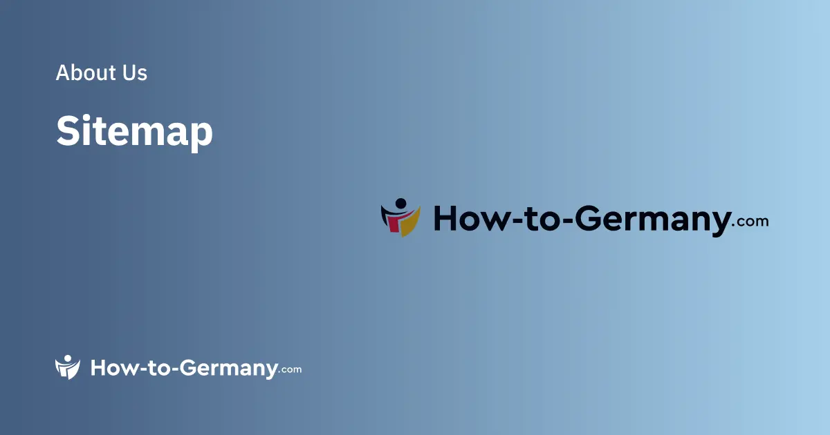 Sitemap How-to-Germany.com