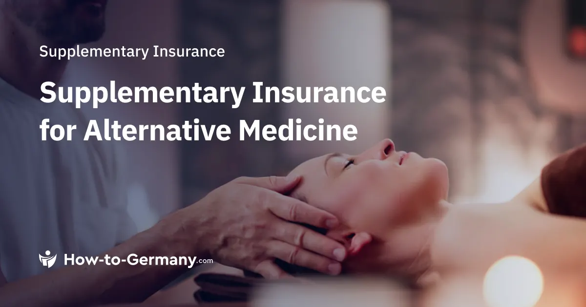 Supplementary Insurance for Alternative Medicine in Germany